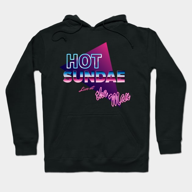 Hot Sundae Live Hoodie by DeepDiveThreads